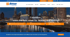 Desktop Screenshot of airtroncolumbus.com